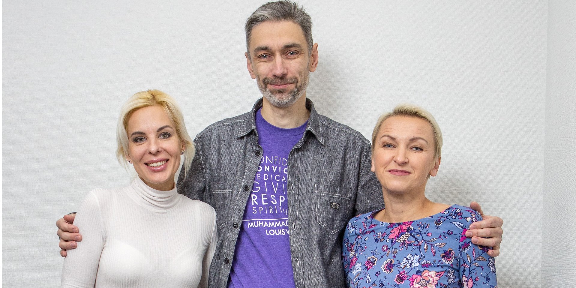 Алена Парфенова, Роман Бондаренко, Елена Бондаренко (Фото: Наталья Кравчук / НВ)