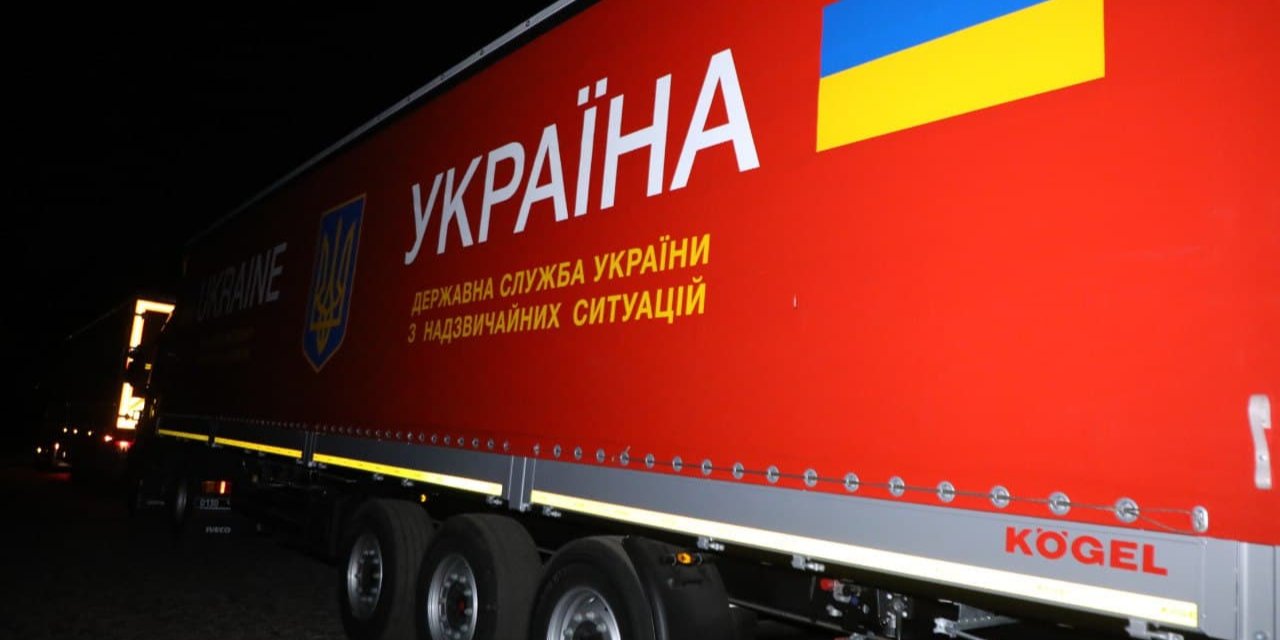 В Каховке развернут мобильный госпиталь для пациентов с коронавирусом (Фото: DSNS.GOV.UA)
