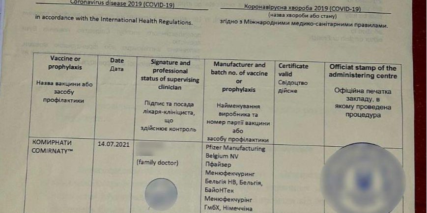 За поддельные документы женщины заплатили по 1500 гривен (Фото: НПУ)