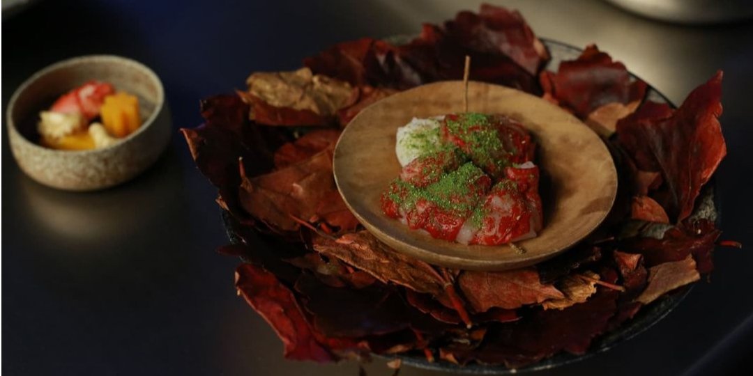 Блюда шефа Атсуши Танака на Gastromasa 2021 (Фото: Instagram.com/gastromasa)