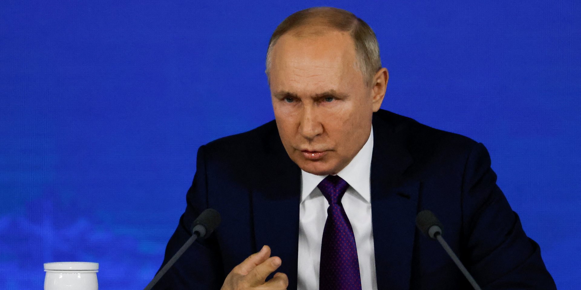 Президент РФ Владимир Путин на пресс-конференции 23 декабря (Фото: REUTERS / Evgenia Novozhenina)