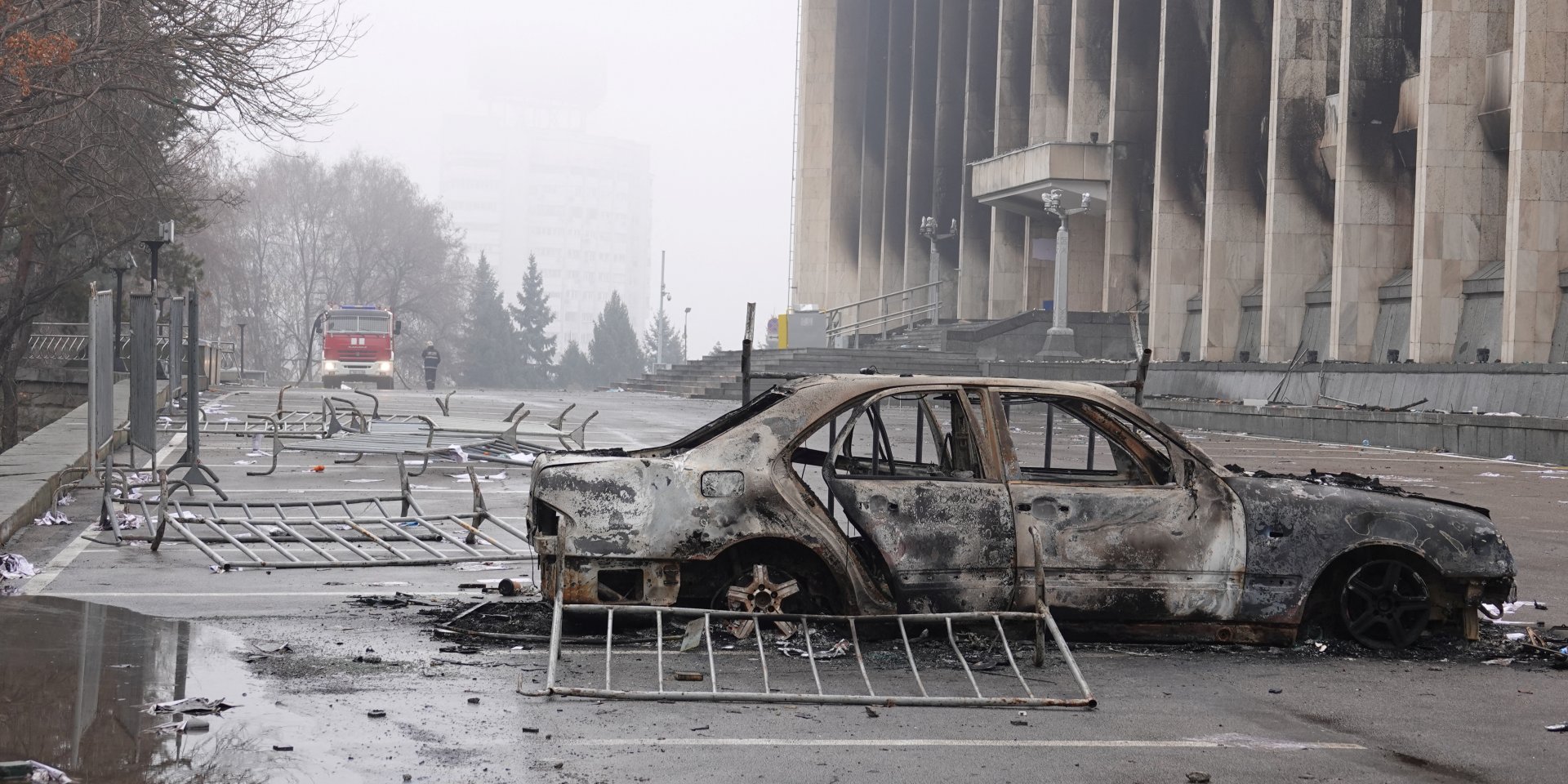 За время протестов в Казахстане погибли 164 человека (Фото: REUTERS / Stringer)