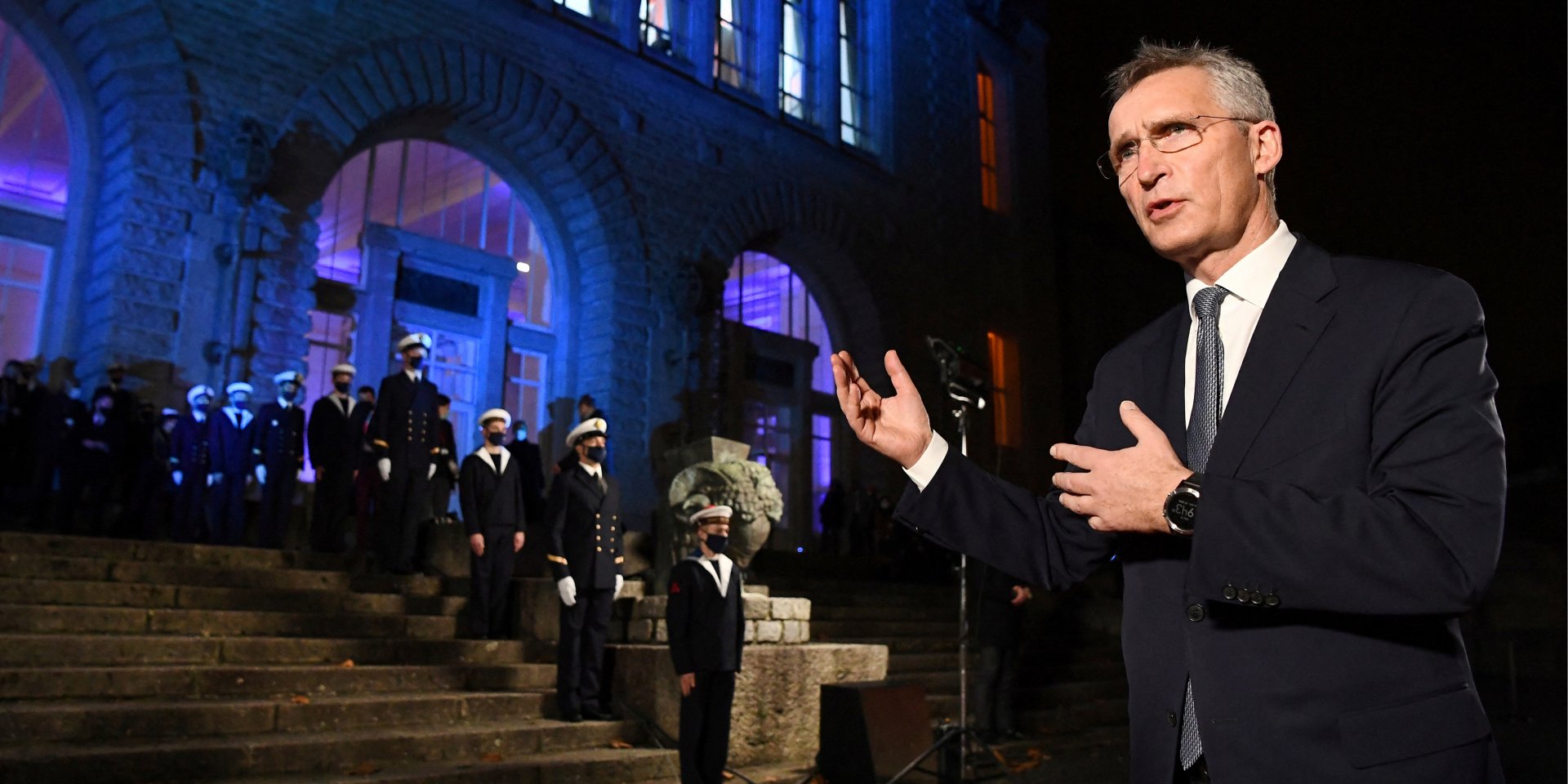 NATO Secretary-General Jens Stoltenberg (Photo: Fred Tanneau/Pool via REUTERS)