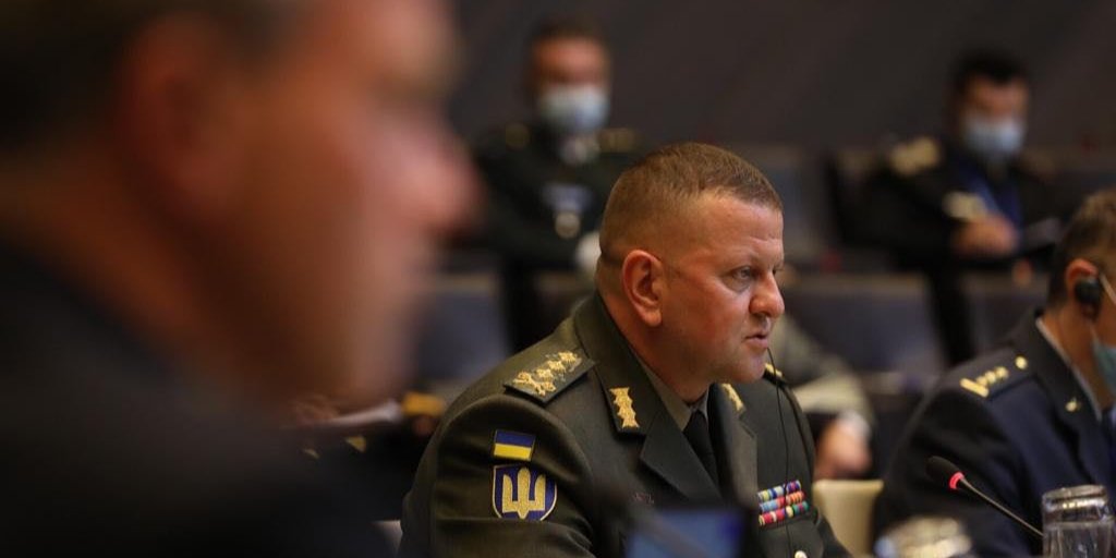 Commander-in-Chief of the Armed Forces of Ukraine Lieutenant General Valerii Zaluzhnyi (Photo: CinC&nbsp;AF of&nbsp;Ukraine / Facebook)
