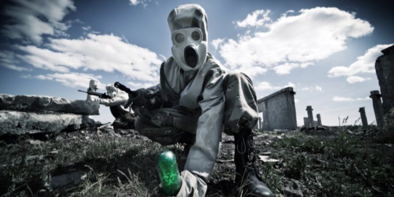 An illustrative picture Military Intelligence Directorate of Ministry of Defense of Ukraine used to illustrate news about a chemical leak in the Donbas (Photo: Courtesy of Ukraine's Military Intelligence Directorate)
