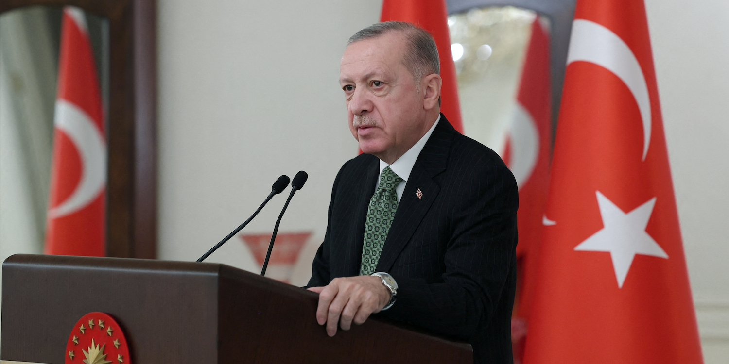 Turkish President Recep Tayyip Erdogan (Photo: Presidential Press Office/Handout via REUTERS)