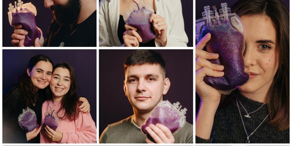 Доноры — участники фотопроекта Кров Чарівна (Фото: Агенты Крови)