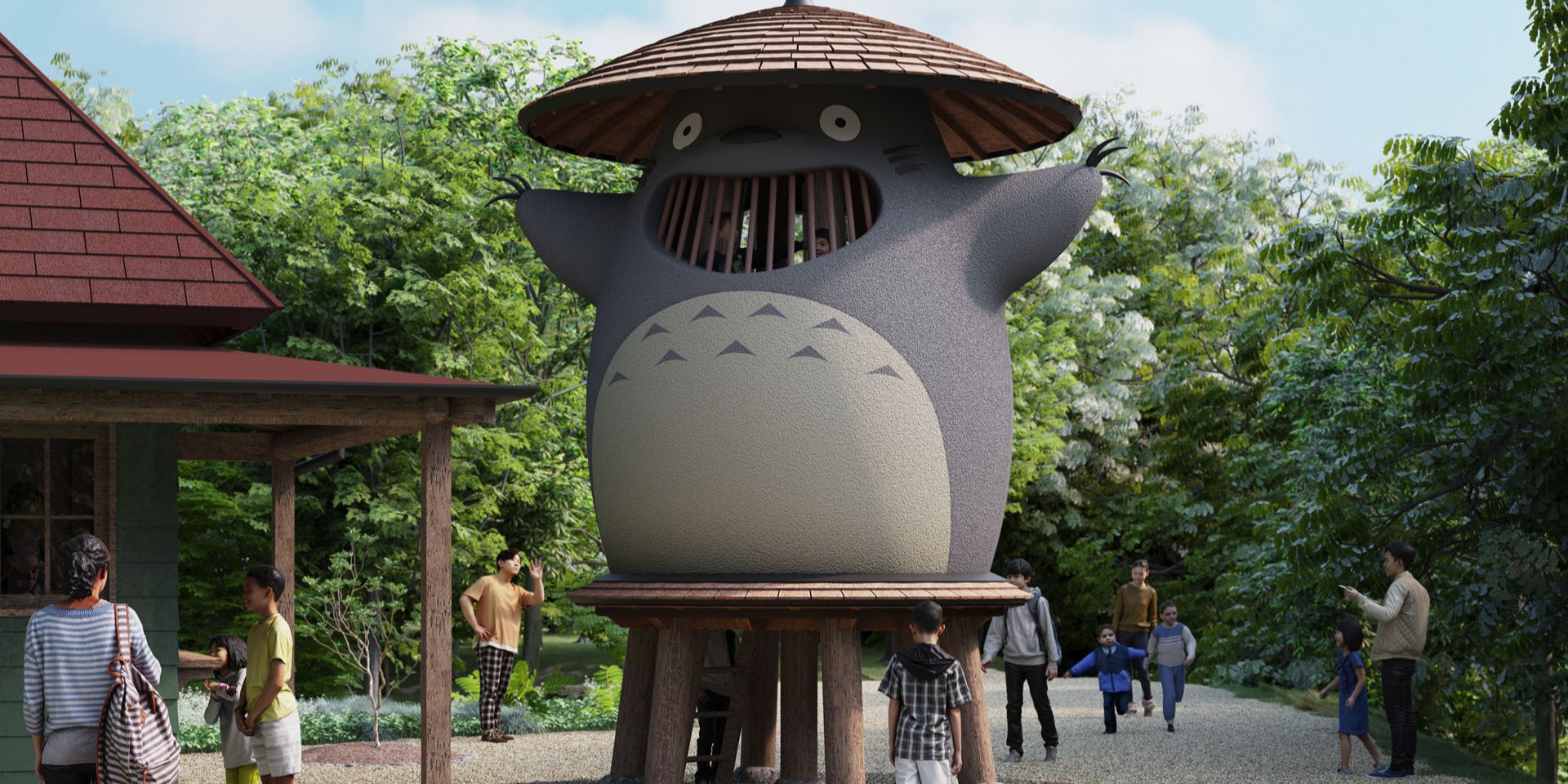 Студия Ghibli сообщила, когда откроется тематический парк (Фото: (c)Studio Ghibli)
