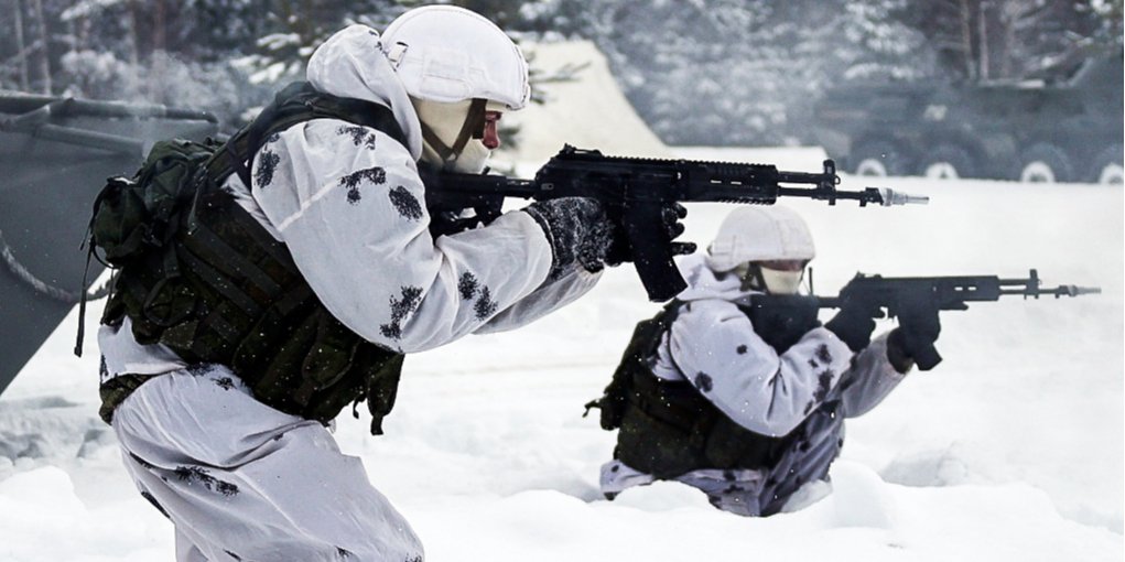 Russian soldiers pictured at a combat training in Belarus (Photo: Russian Defense Ministry/Facebook)