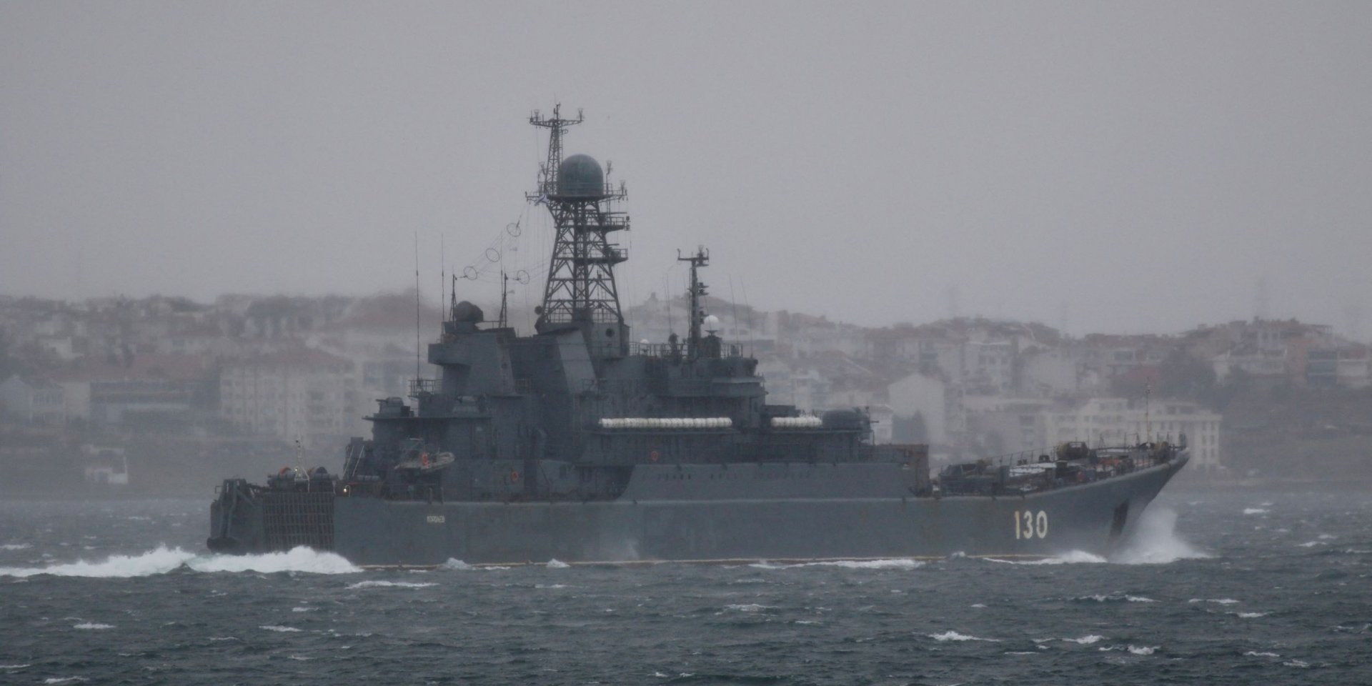 Russian war ship (Photo: REUTERS/Yoruk Isik)