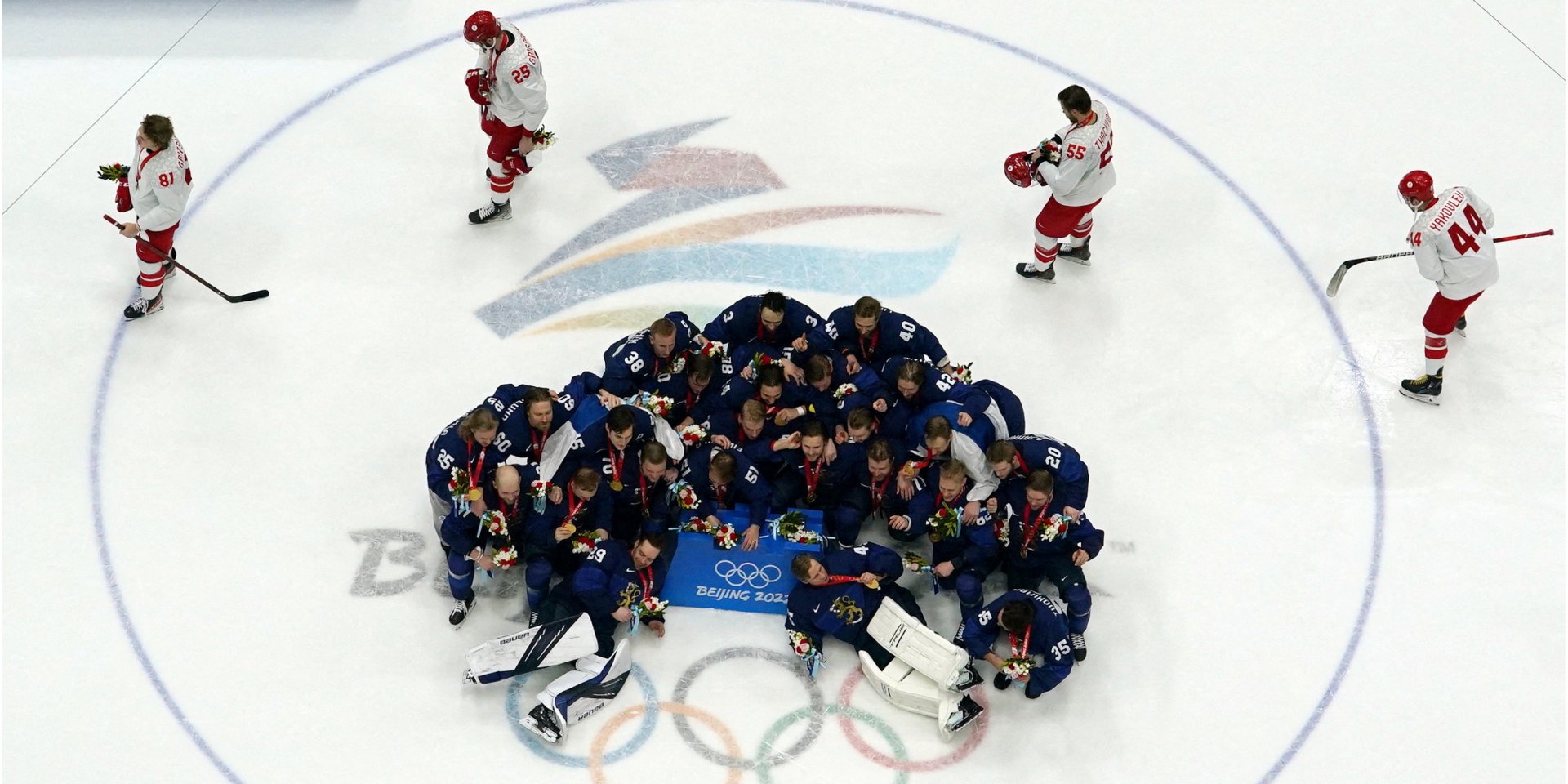 Сборная Финляндии стала олимпийским чемпионом в хоккее (Фото: REUTERS/Brian Snyder)