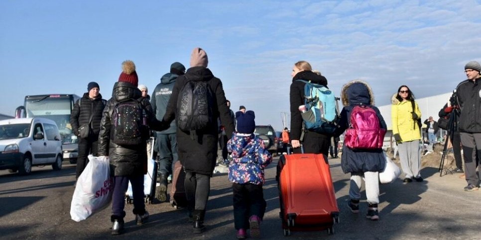 Украинцы на пункте Медика (Польша) (Фото: Chris Melzer / UNHCR)