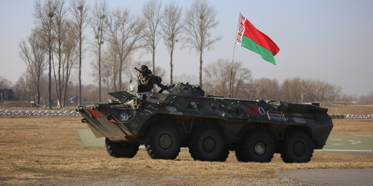 Белорусская военная техника (Фото: Министерство обороны Республики Беларусь / Telegram)