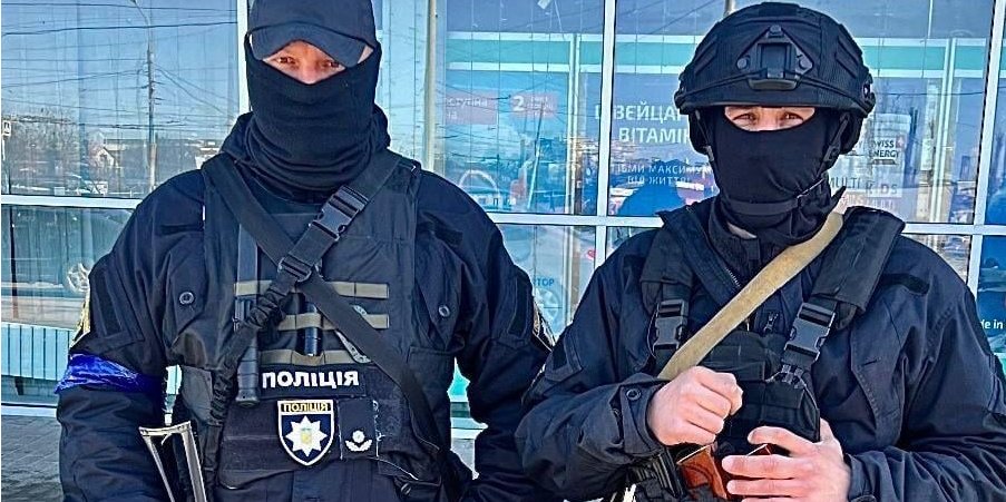 Полиция ловит мародеров в Харькове (Фото: Национальная полиция Украины)