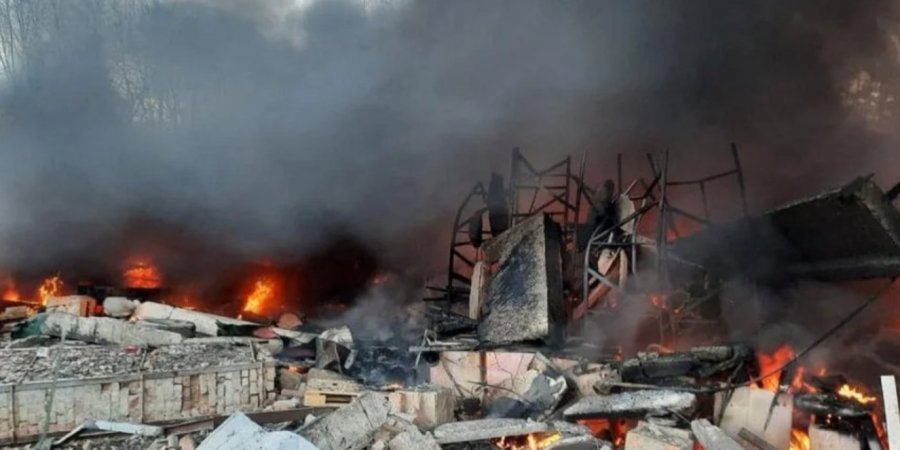 ВСУ в Лисичанске, Луганской области ликвидировали всю казарму вместе с российскими боевиками