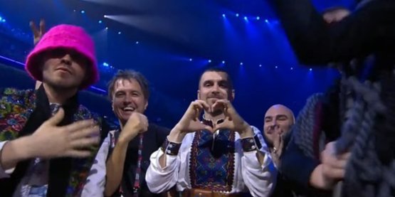 Kalush Orchestra в финале Евровидения (Фото: instagram.com/suspilne.eurovision)