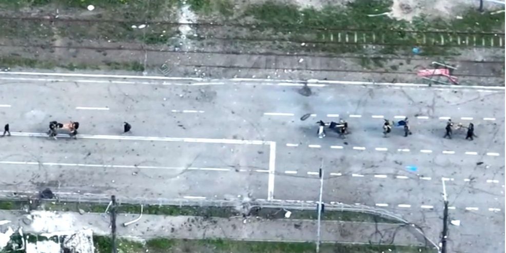 Over 260 Ukrainian have left the territory of the plant so far (Photo: Screenshot of the video Operational Armed Forces of Ukraine)
