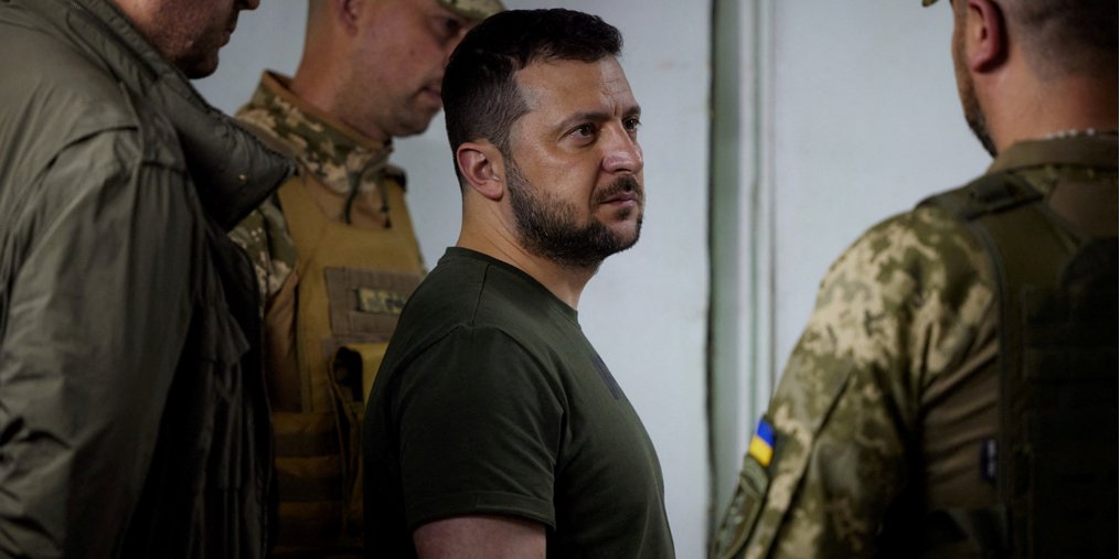 Ukrainian President Volodymyr Zelensky (Photo: Ukrainian Presidential Press Service/Handout via REUTERS)