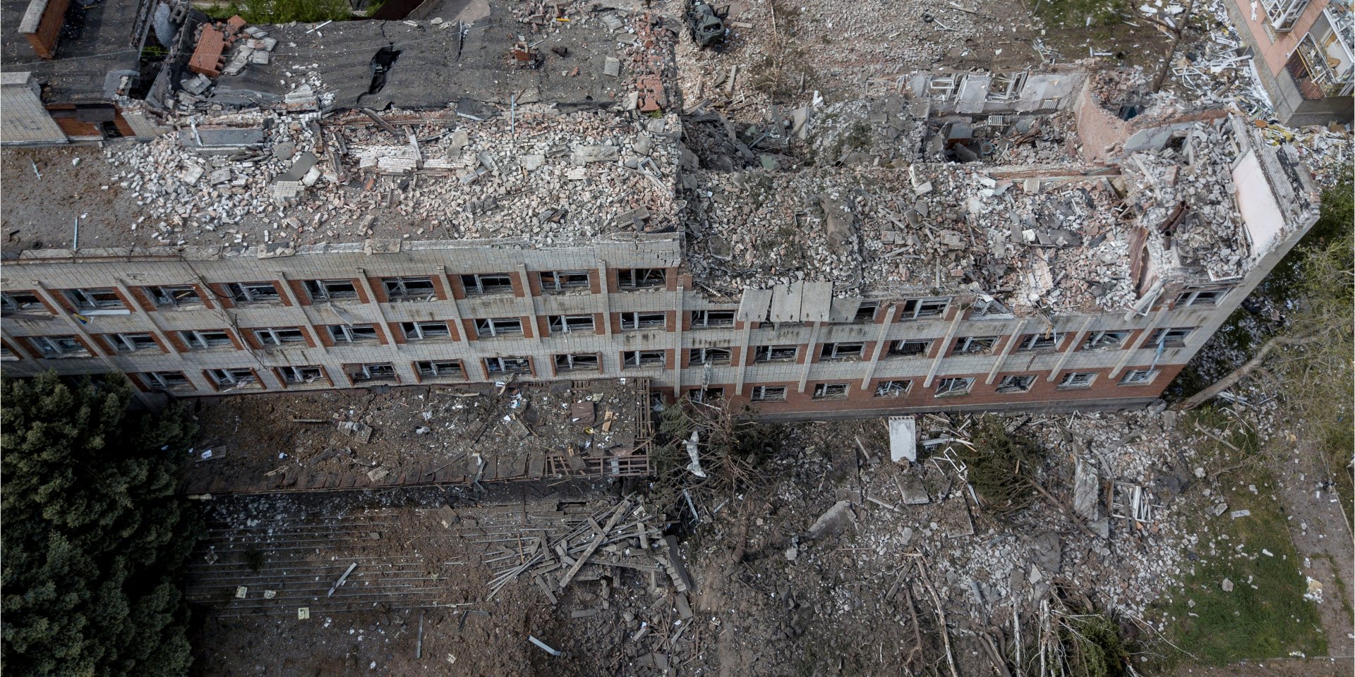 Consequences of Russian attacks on Bakhmut (Photo: REUTERS/Carlos Barria)
