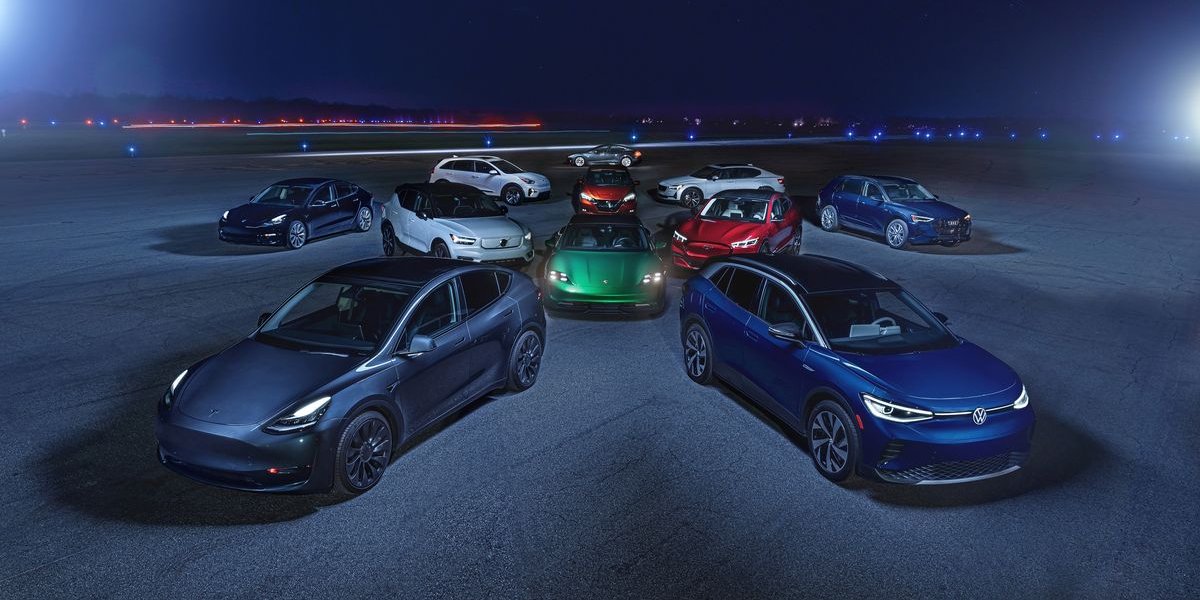 Найочікуваніші електрокари (Фото: caranddriver.com)