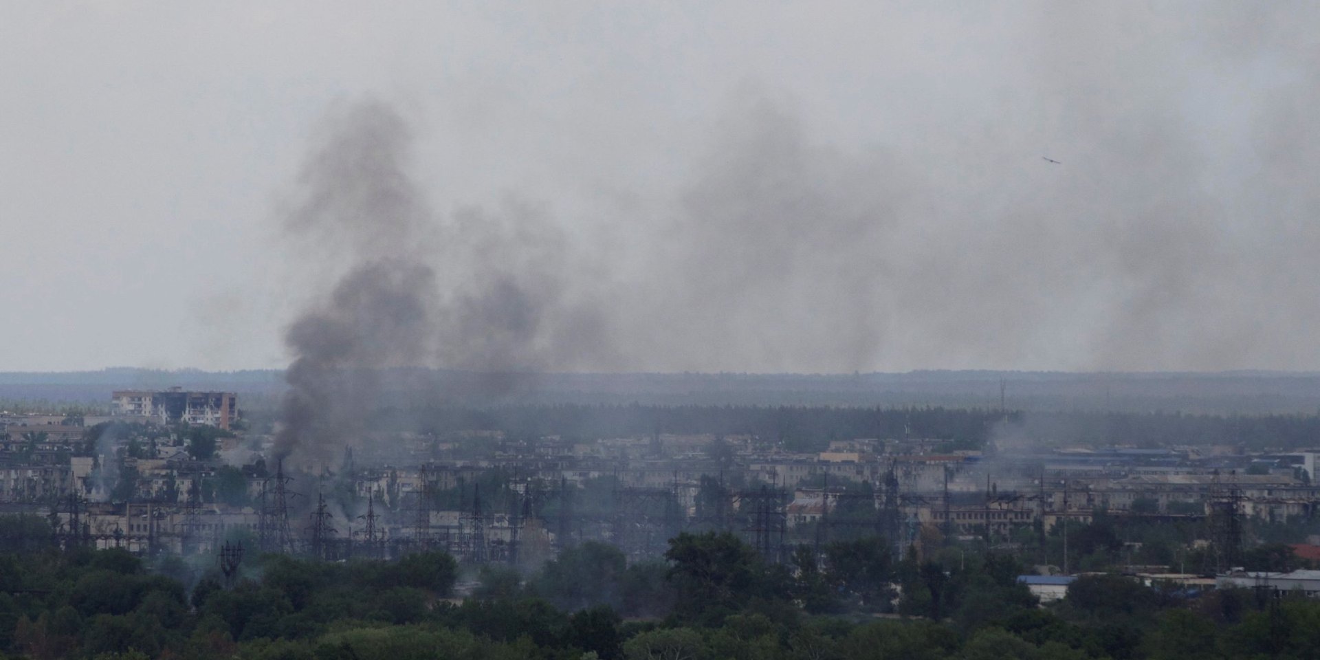Russian occupiers destroy Lysychansk (Photo: Anna Kudriavtseva/Reuters)
