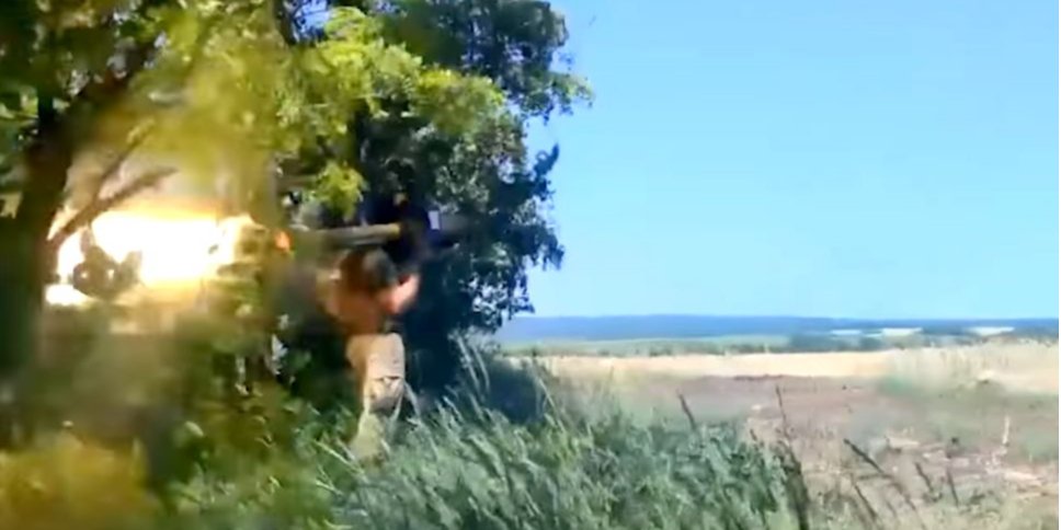 The alligator was lined with a portable missile system (Photo: AFU)
