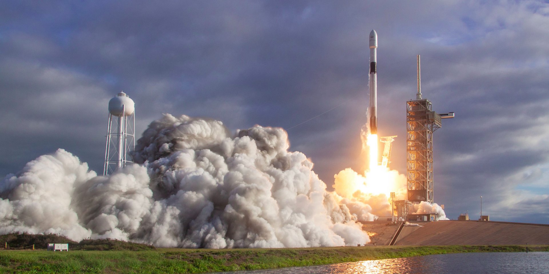 Как космические запуски вредят Земле (Фото: SpaceX)
