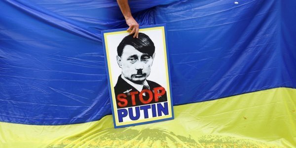 A rally in support of Ukraine in South Africa (Photo: REUTERS/Siphiwe Sibeko)