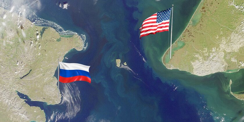 Россия и Аляска (Фото: xataka.com)