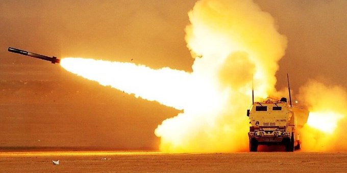 HIMARS at work (Photo: KHARKIV_RULIT/Twitter)