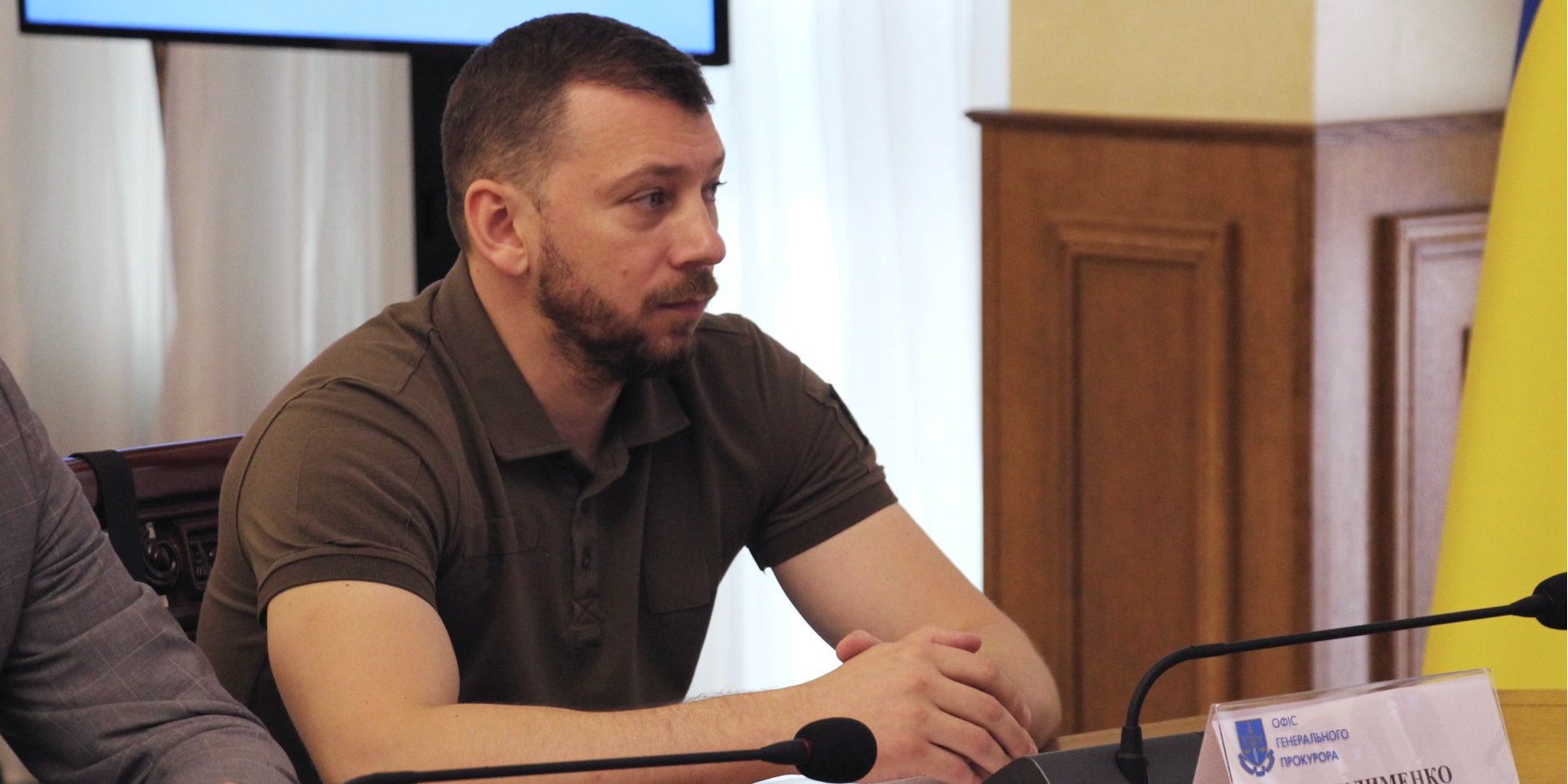 Oleksandr Klymenko became the head of SAPO (Photo: Prosecutor's Office)