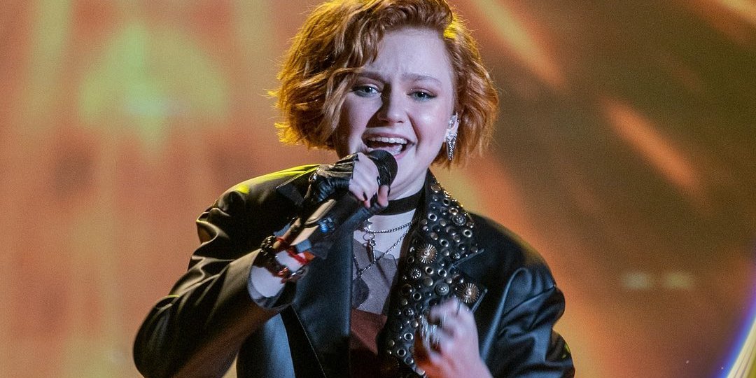 Елена Усенко на Детском Евровидении 2021 (Фото: @junioreurovisionofficial/Instagram)