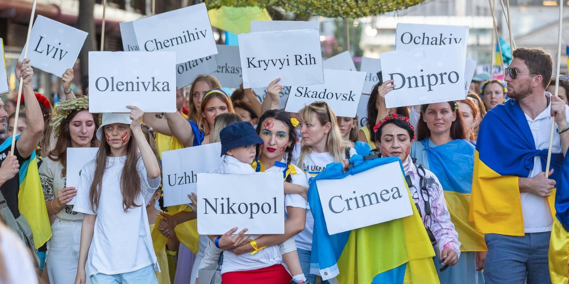 Украинцы в Берлине, 24 августа 2022 года (Фото: Посольство Украины в ФРГ / Facebook)