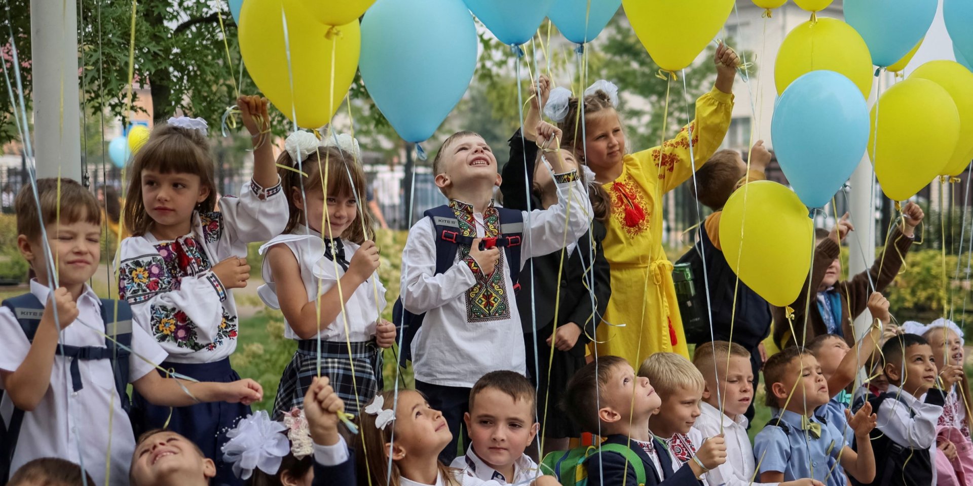 1 сентября 2022 года в Буче Киевской области (Фото: REUTERS/Gleb Garanich)