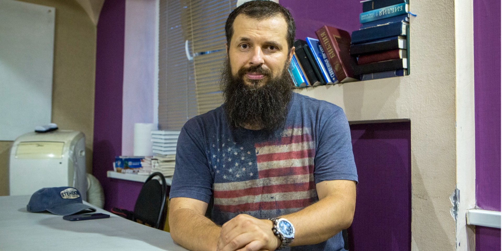 Пастор и координатор миссионерского движения Церковь без стен Игорь Туник (Фото: Наталья Кравчук, НВ)