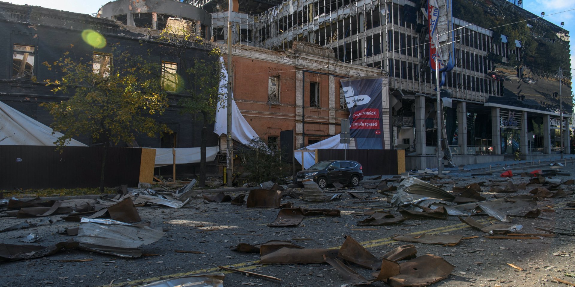 Ракетный обстрел — пострадал визовый отдел посольства Германии ...