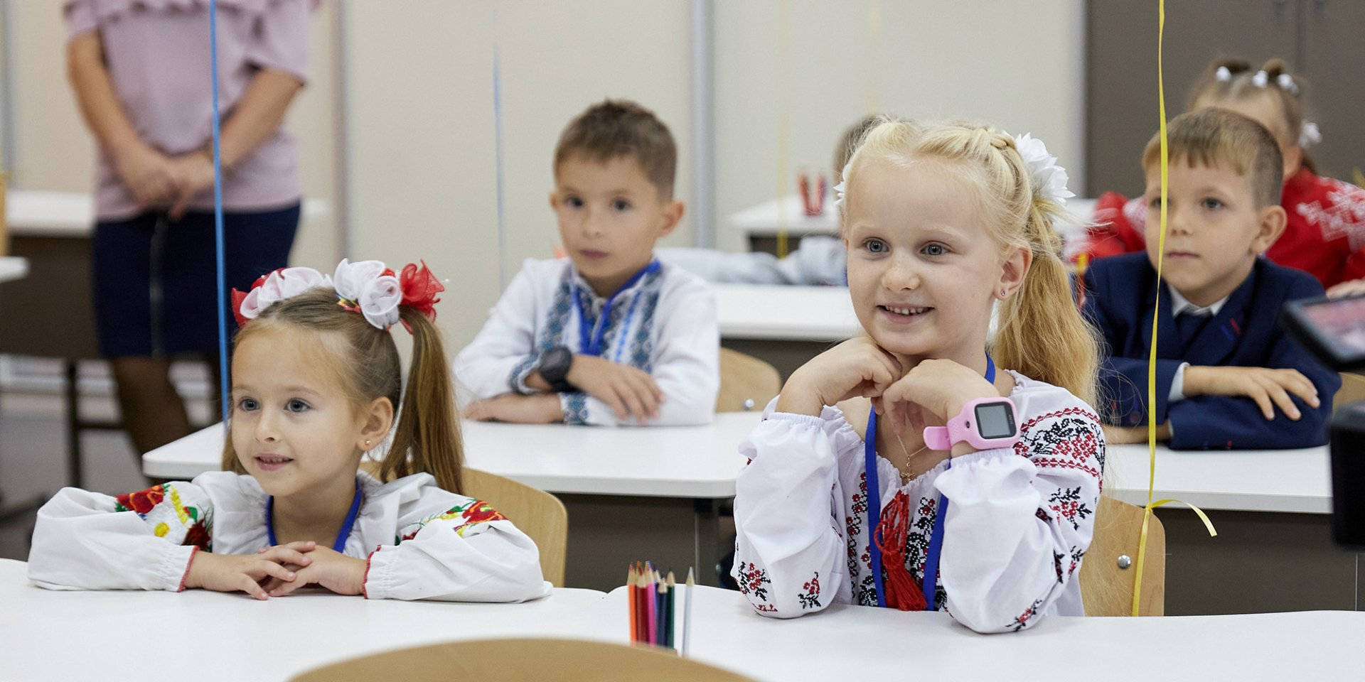 Через повномасштабне російське вторгнення більше півмільйона українських школярів тепер навчаються в країнах Європи, де підходи до освіти суттєво відрізняються від українських (Фото: ПСОПУ)