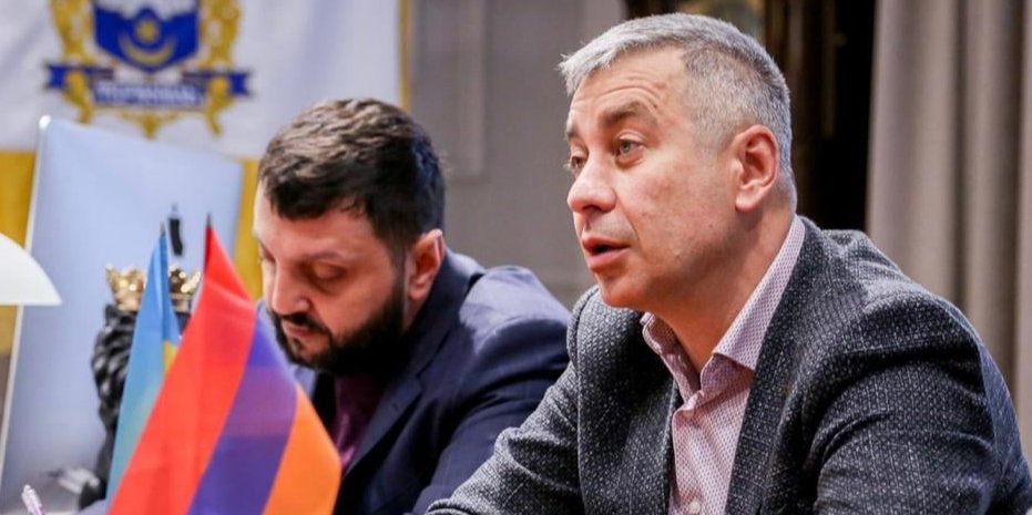 Посол Республики Армения в&nbsp;Украине Владимир Карапетян (Фото: Тернопольский городской совет)