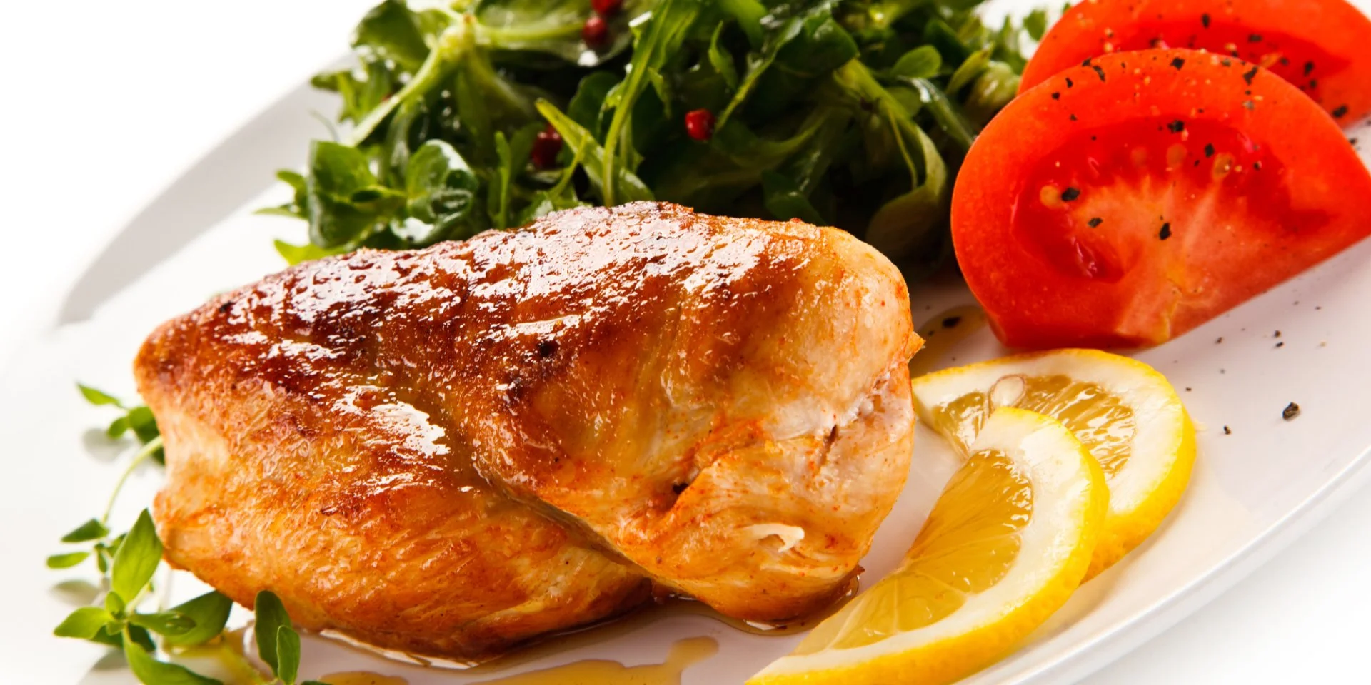Курица с лимоном и пряностями
