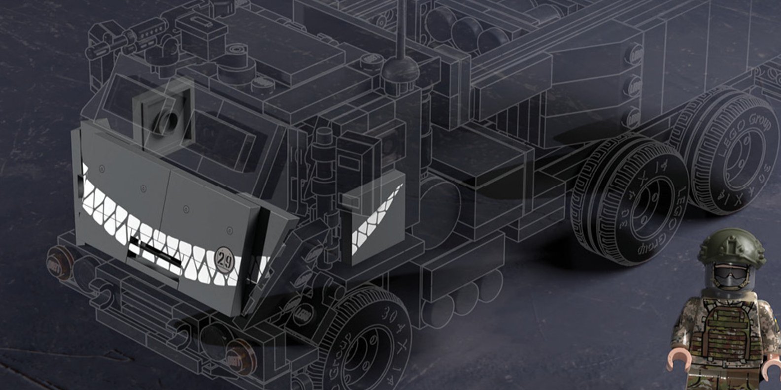 Brickmania выпустила LEGO HIMARS (Фото: @Brickmania)