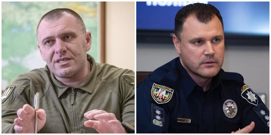Before that, Vasyl Malyuk and Ihor Klymenko were the heads of the SBU and the Ministry of Internal Affairs, respectively (Photo: NV collage, photos of the press services of the Ministry of Internal Affairs and the SBU)