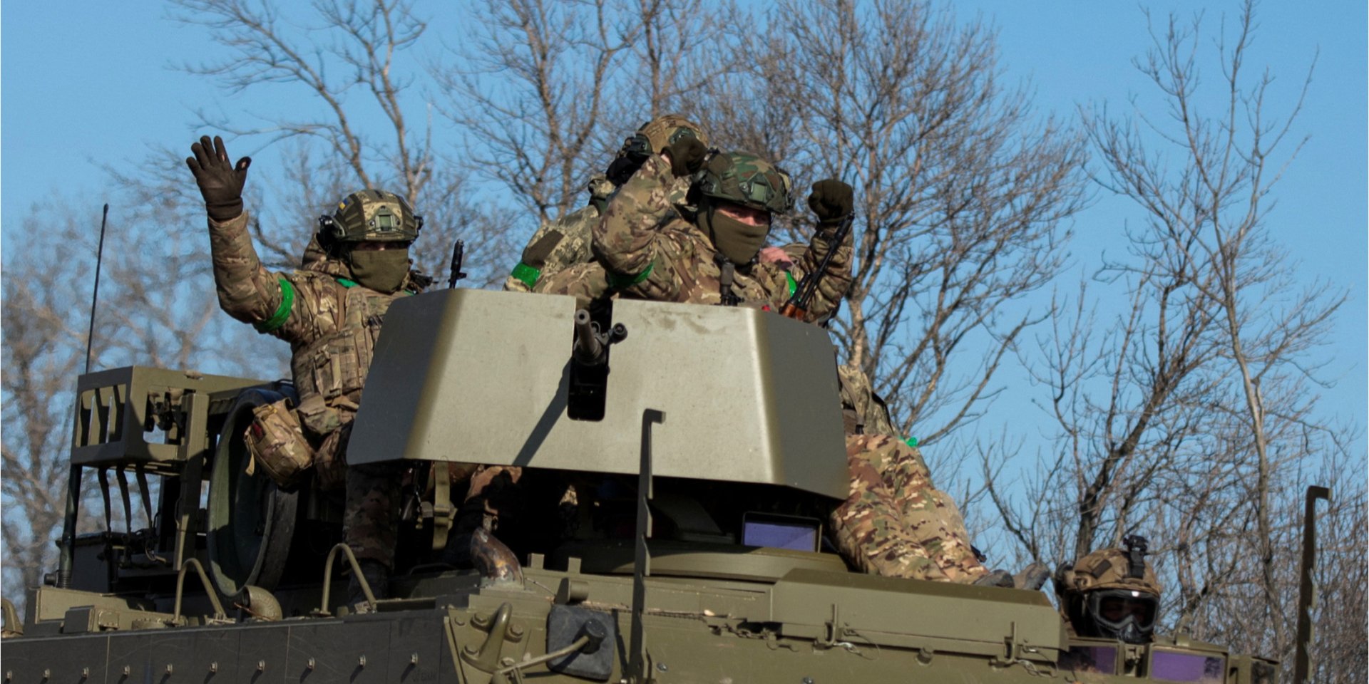 Ukrainian military on M113 BTR, Bakhmut district (Photo: REUTERS/Oleksandr Ratushniak)