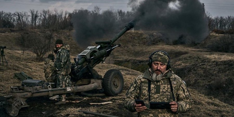 Украинские военные на бахмутском направлении (Фото:Константин и Влада Либеровы)