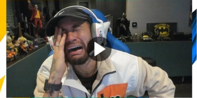 Неймар в онлайн-казино (Фото: Twitch)