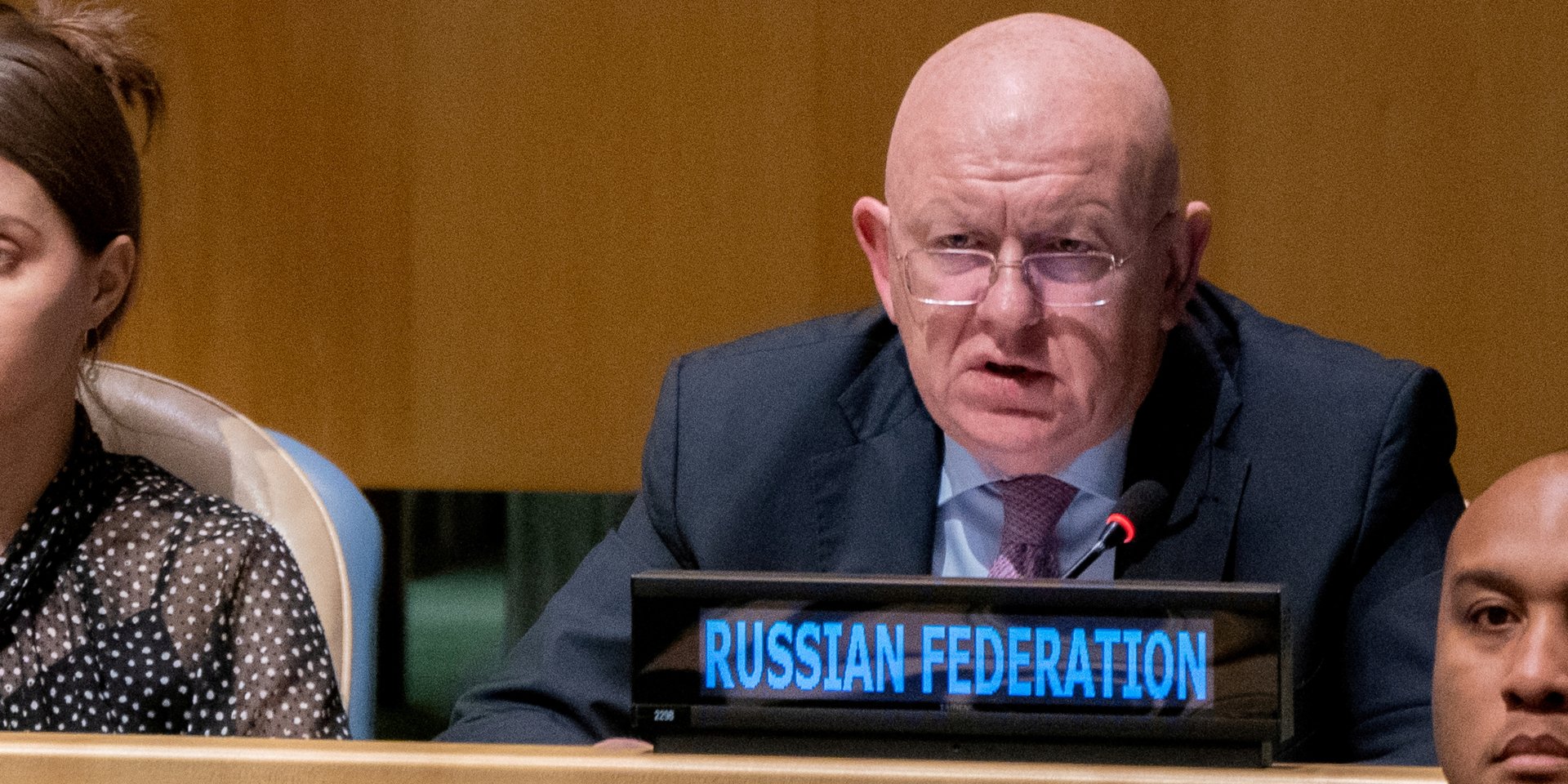 Представитель РФ в ООН Василий Небензя (Фото: REUTERS/David 'Dee' Delgado)