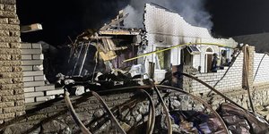 Наслідки російської ракетної атаки на Запоріжжя 7 квітня (Фото:Анатолій Куртєв/Telegram)