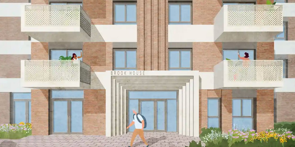 Усього буде 102 квартири (Фото: GRID Architects)