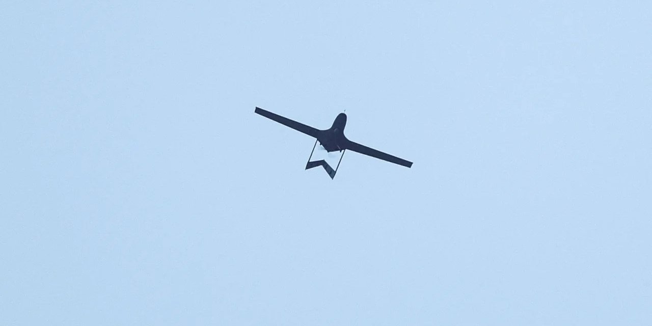 Bayraktar drone over Kyiv, May 4, 2023 (Photo:REUTERS/Gleb Garanich)