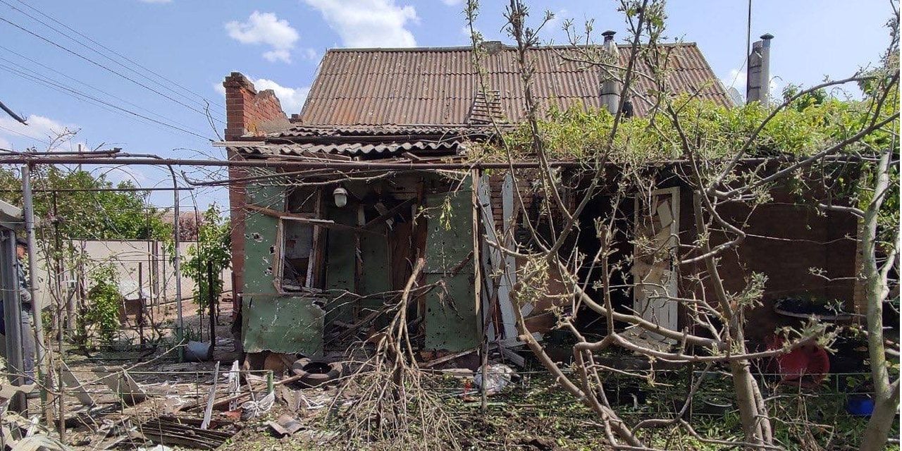 Consequences of enemy shelling (Photo: Сергій Лисак/Telegram)