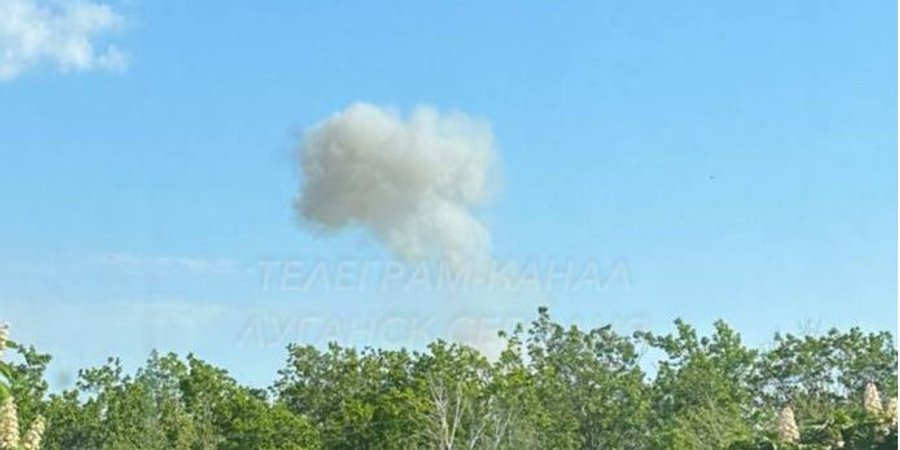 В Луганске 15 мая прилет возле бывшего авиаучилища — видео / NV